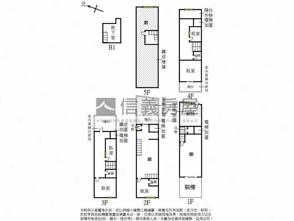 正路質感透天房屋室內格局與周邊環境