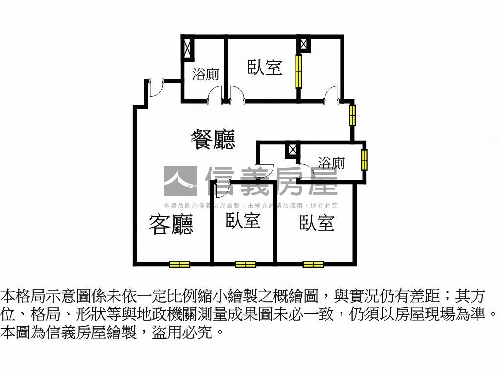 近Ａ１８豪邸｜宜雄湛３房房屋室內格局與周邊環境