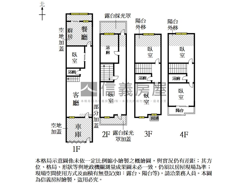 臨路朝南裕文學區美車墅房屋室內格局與周邊環境