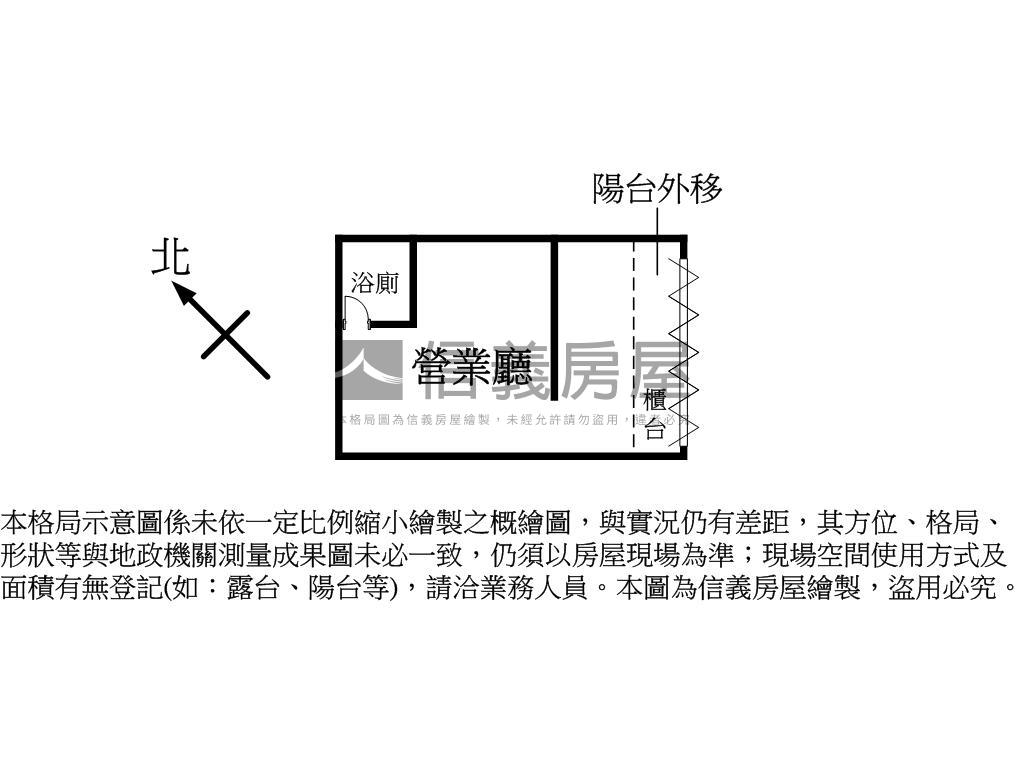 星光市穩定收租金店面房屋室內格局與周邊環境