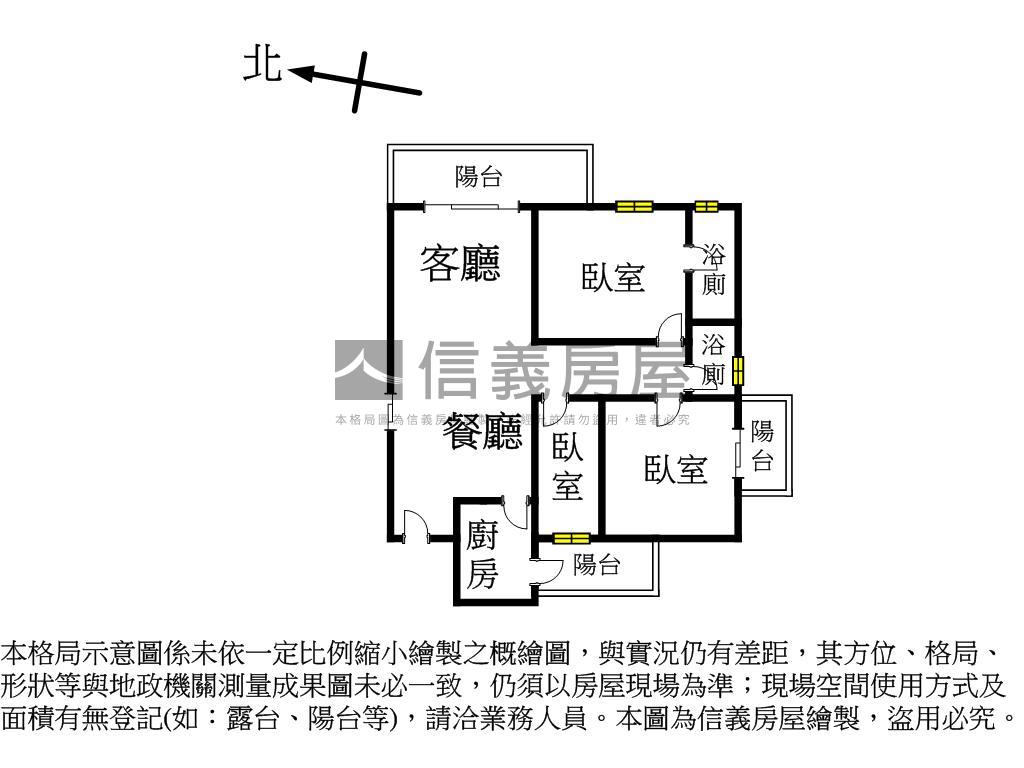 京城雅典高樓三房平車房屋室內格局與周邊環境