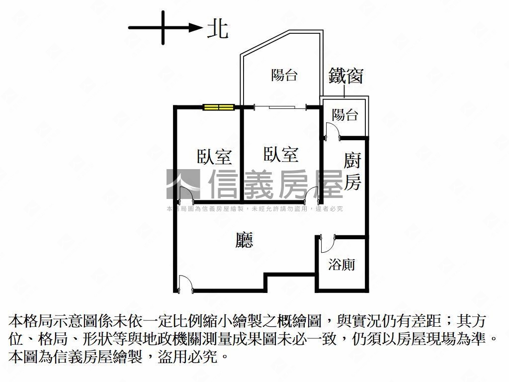 高大兩房車位新穎裝潢房屋室內格局與周邊環境