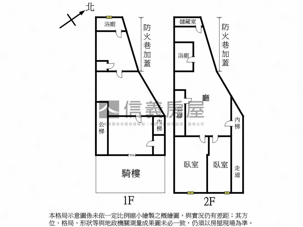 稀有釋出１＋２樓金店面☆房屋室內格局與周邊環境