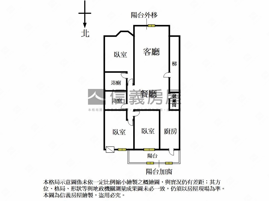 忠孝新城電梯三房車位房屋室內格局與周邊環境