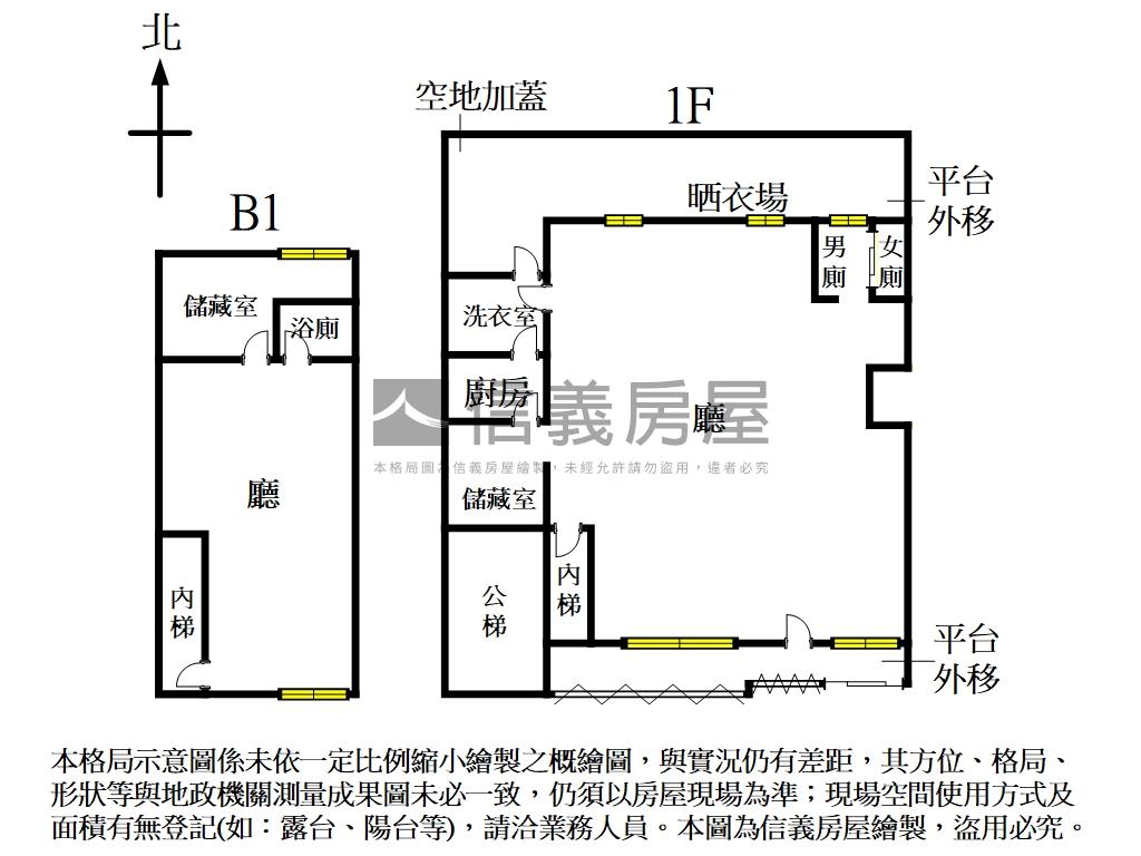 幼兒園穩定收租房屋室內格局與周邊環境