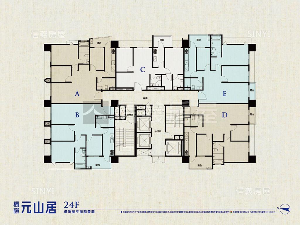 元山居捷運正三房房屋室內格局與周邊環境
