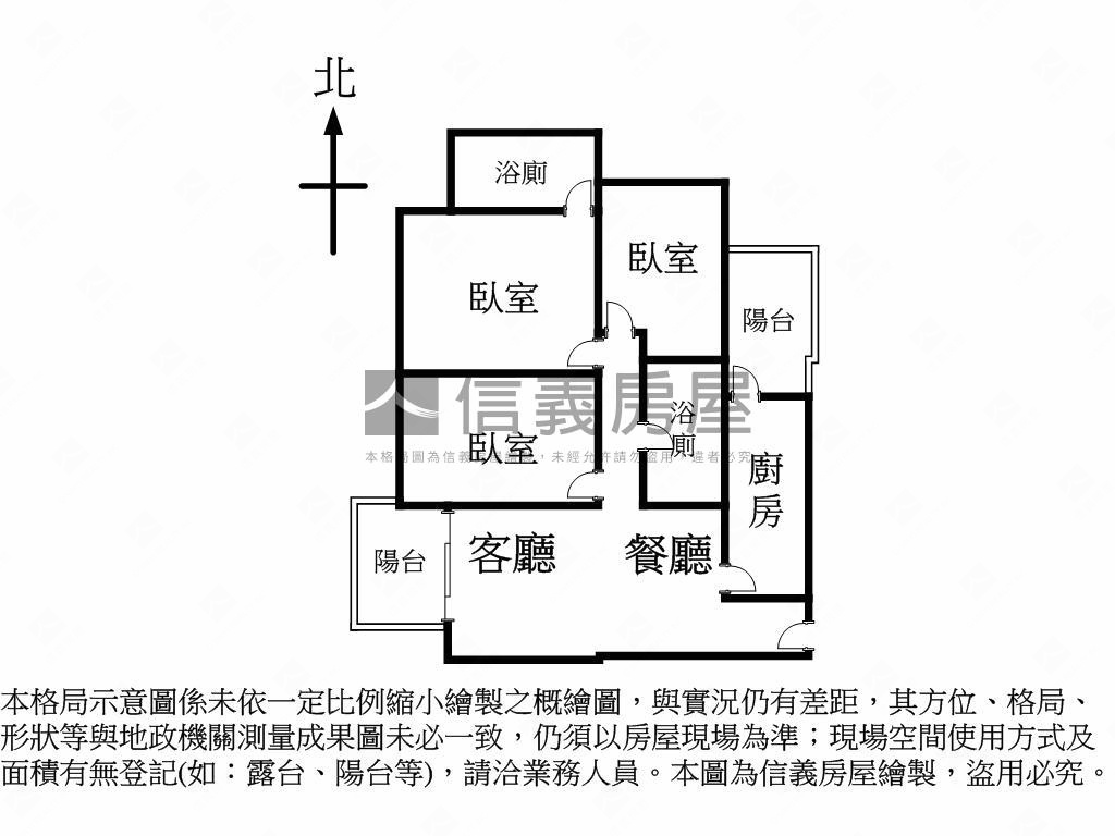 世界花園視野三房平車房屋室內格局與周邊環境