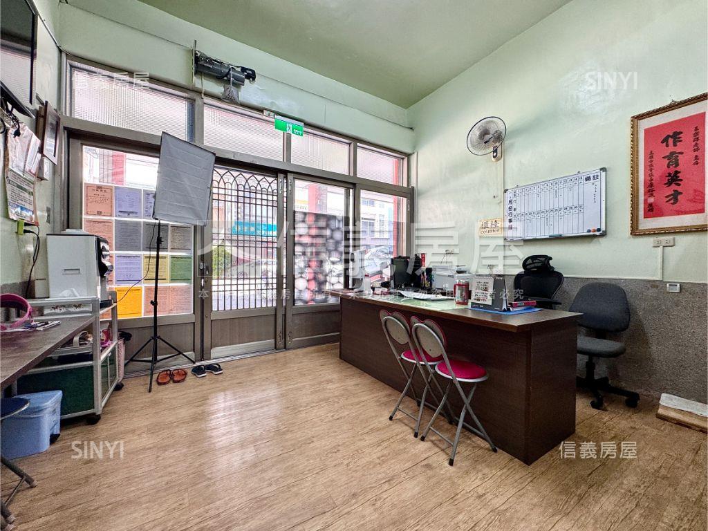 近新民國小稀有騎樓透天房屋室內格局與周邊環境