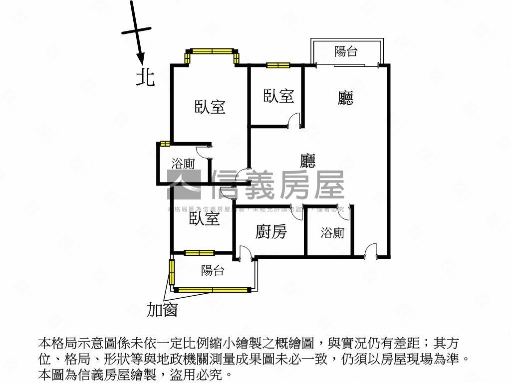 川悅河岸美景三房雙車位房屋室內格局與周邊環境