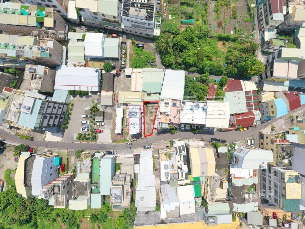 軟體園區臨路土地房屋室內格局與周邊環境