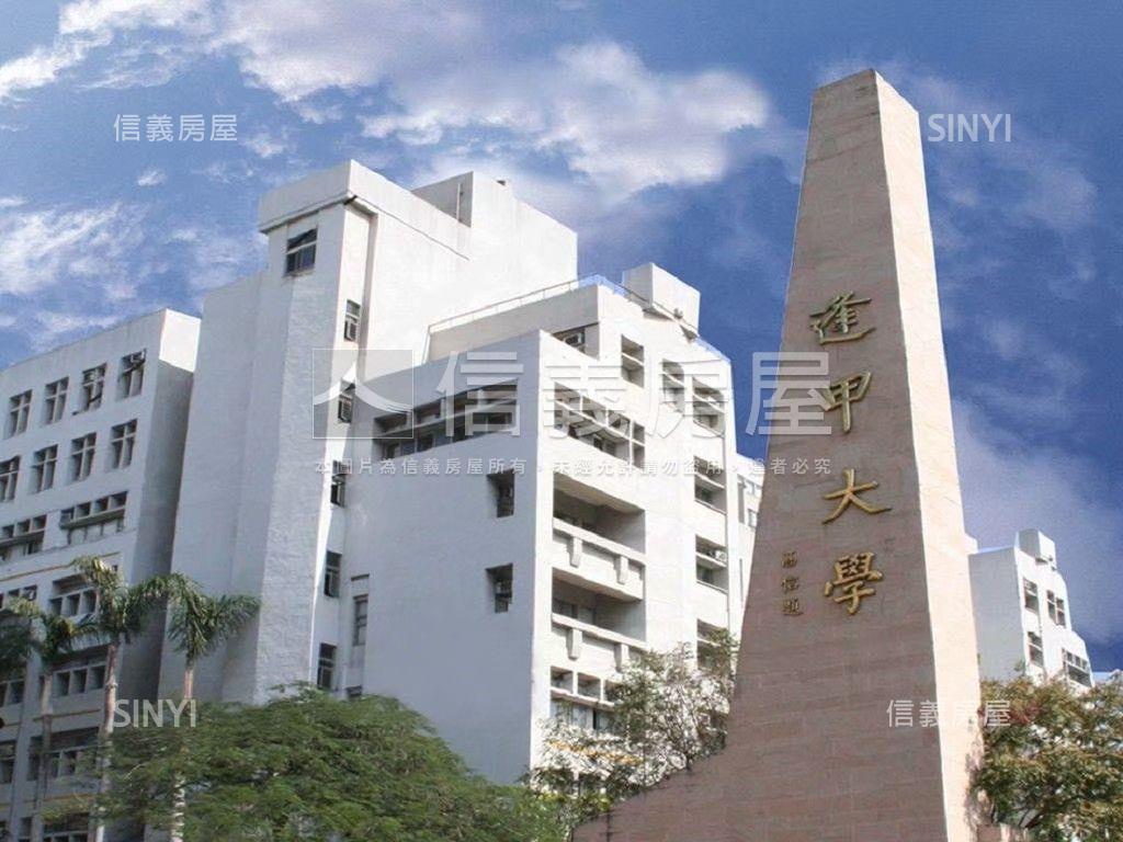 正逢甲路稀有黃金店面房屋室內格局與周邊環境
