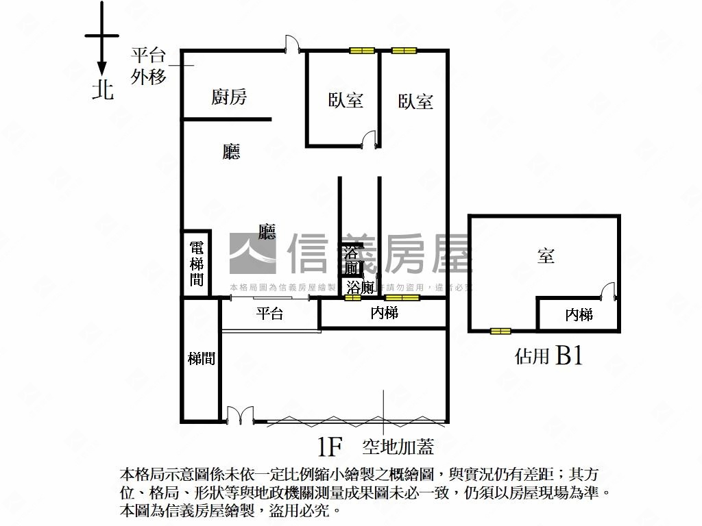 大同學區一樓店辦房屋室內格局與周邊環境