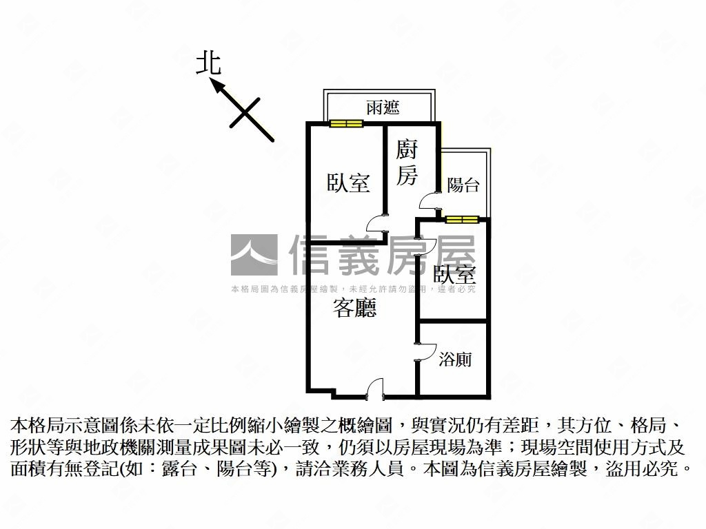 ⭐高樓層兩房車位⭐房屋室內格局與周邊環境
