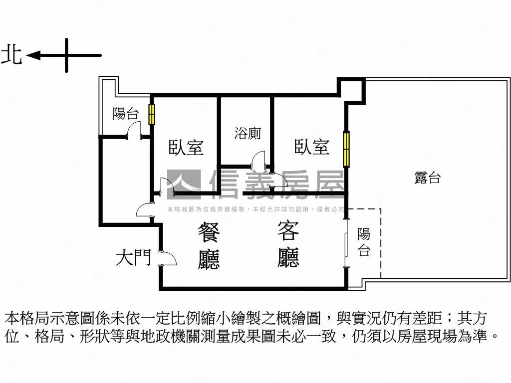 松山露臺兩房車位河岸宅房屋室內格局與周邊環境