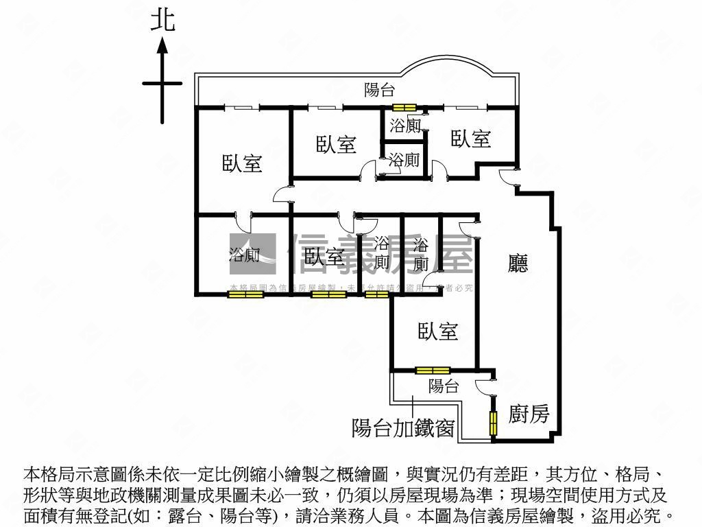 龍安龍門方正美廈房屋室內格局與周邊環境