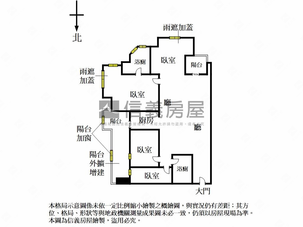 四季之旅四房平面車位房屋室內格局與周邊環境