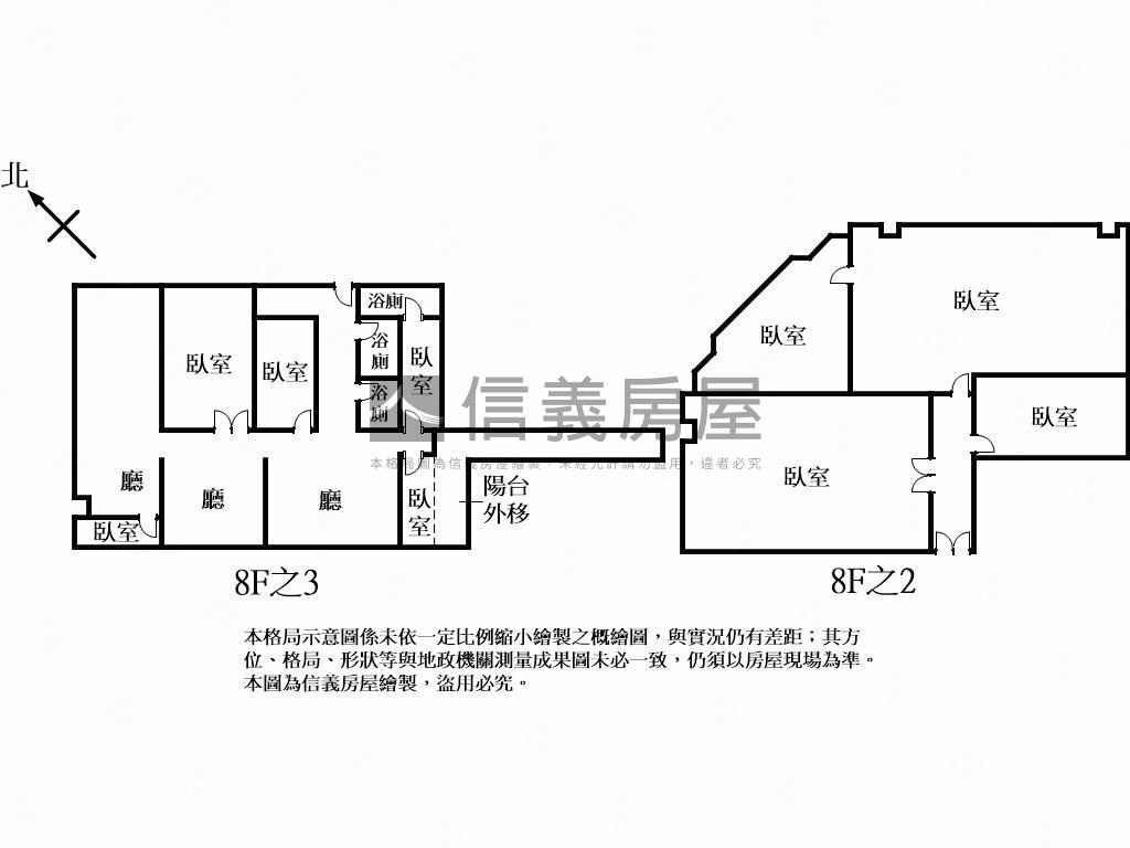 西區大空間商辦房屋室內格局與周邊環境