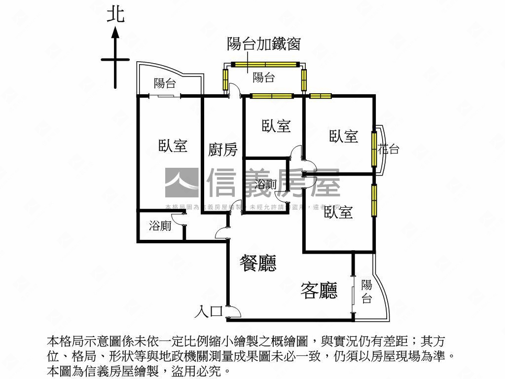 頭家學區４房休旅車位房屋室內格局與周邊環境