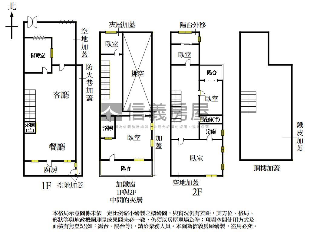 稀有釋出北區大地坪別墅房屋室內格局與周邊環境
