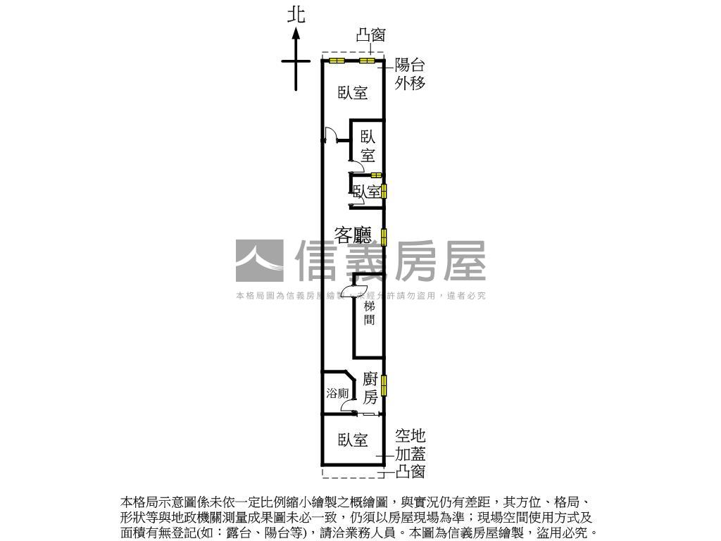 獨戶德昌大空間四房邊間房屋室內格局與周邊環境
