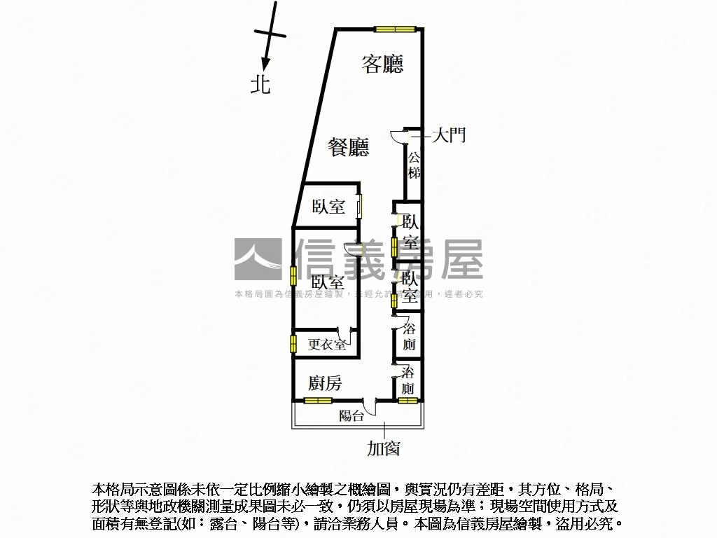 精美裝潢水電更換公寓２樓房屋室內格局與周邊環境