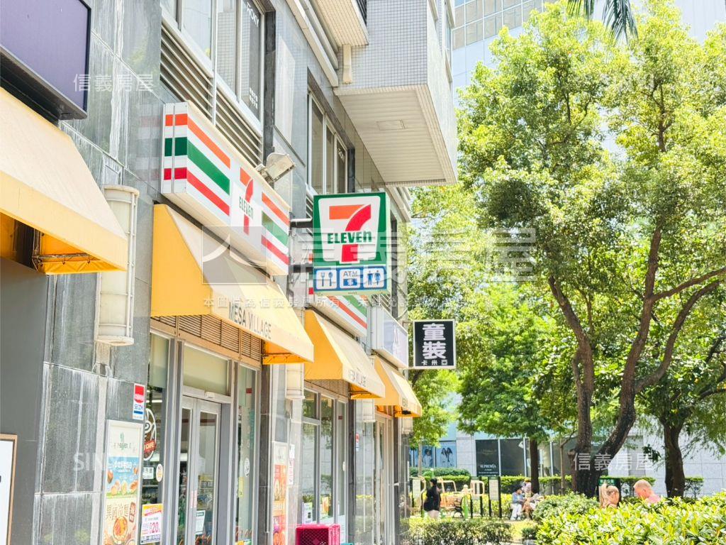 萬象之都稀有面中庭房屋室內格局與周邊環境