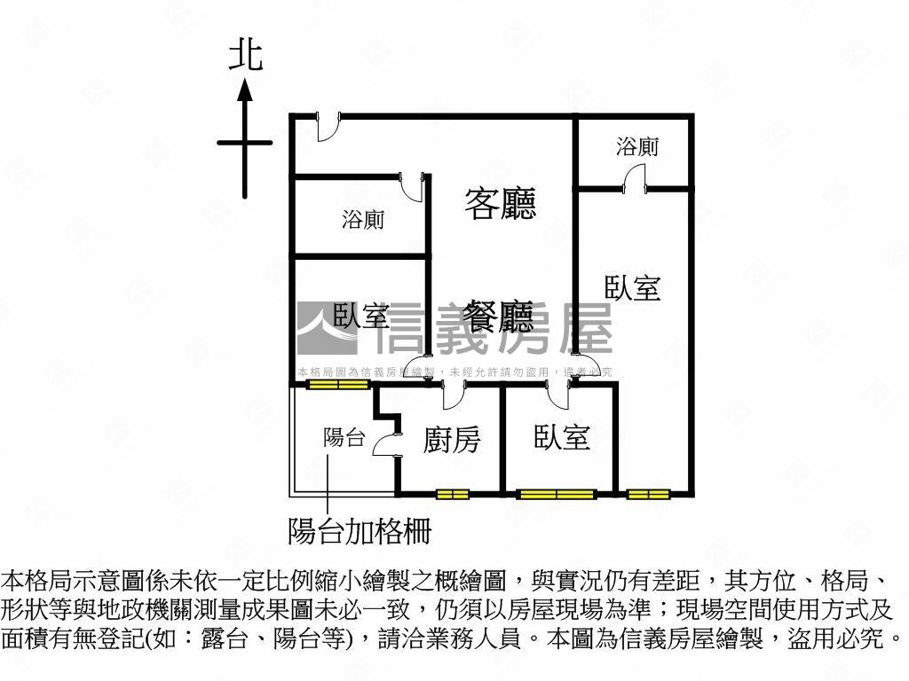 俗！幸福成三房平車房屋室內格局與周邊環境