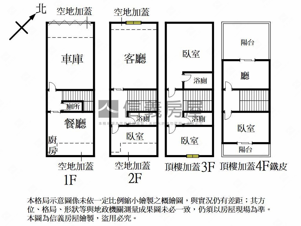 近瑞隆商圈美車庫透天房屋室內格局與周邊環境