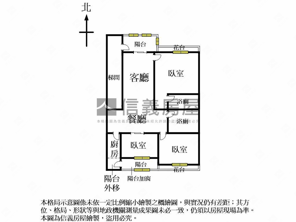 北區公寓有管理員房屋室內格局與周邊環境