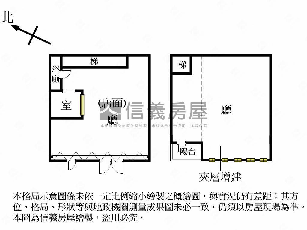 華興仰睦大面寬店面房屋室內格局與周邊環境