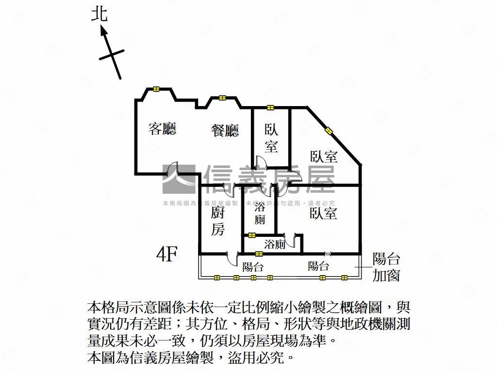 近忠孝大潤發裝潢採光３房房屋室內格局與周邊環境