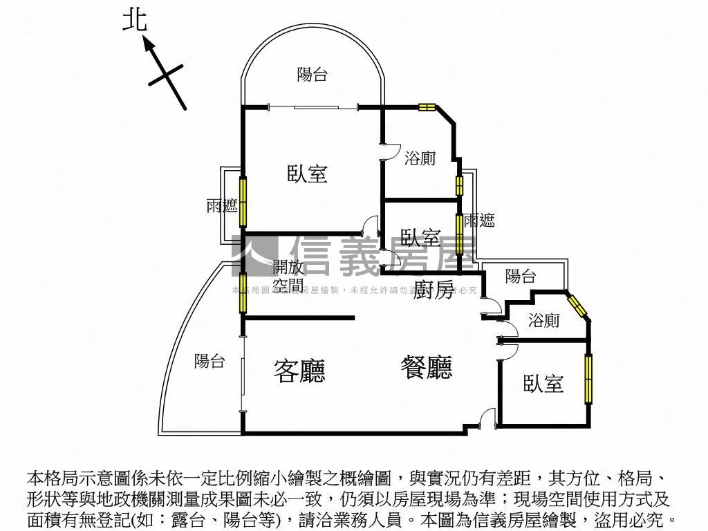 福懋河景大空間三房平車房屋室內格局與周邊環境
