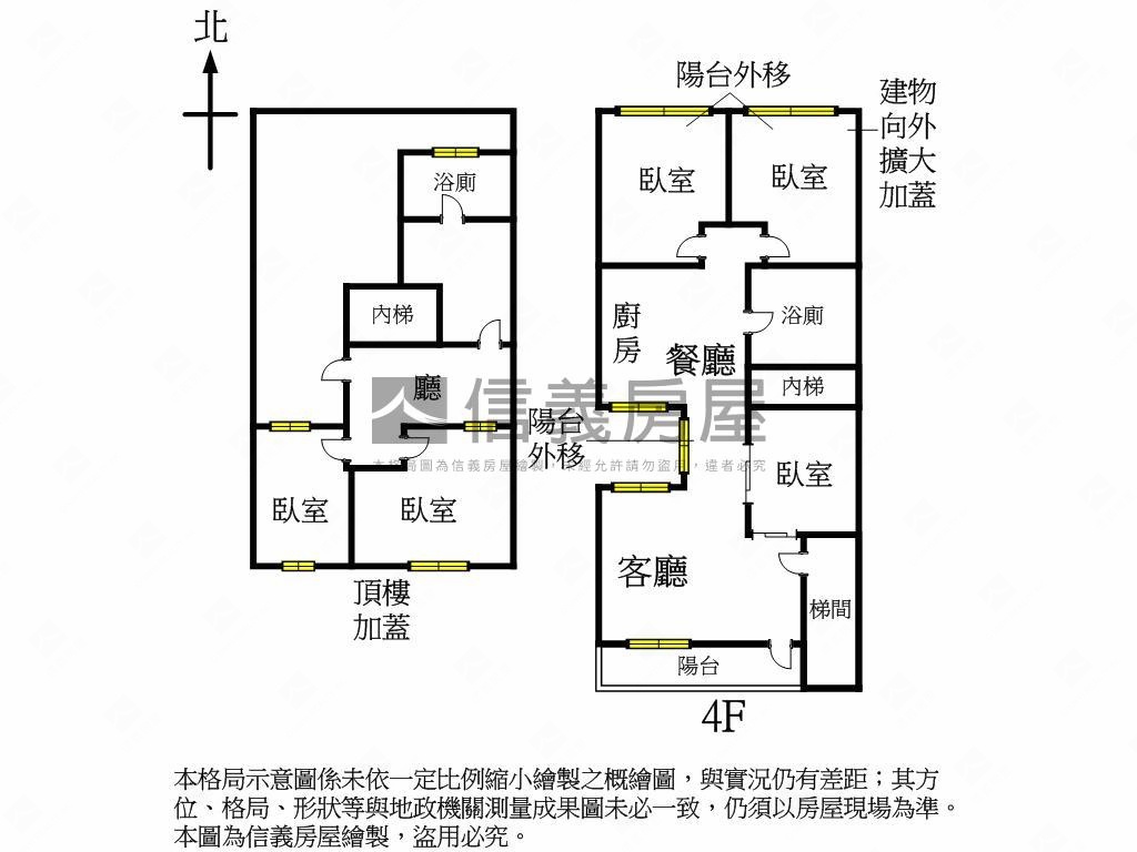 小巨蛋靜巷方正頂加美寓房屋室內格局與周邊環境