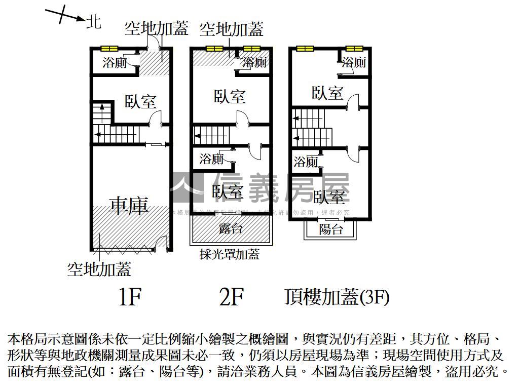 裕豐街收租車庫透天房屋室內格局與周邊環境
