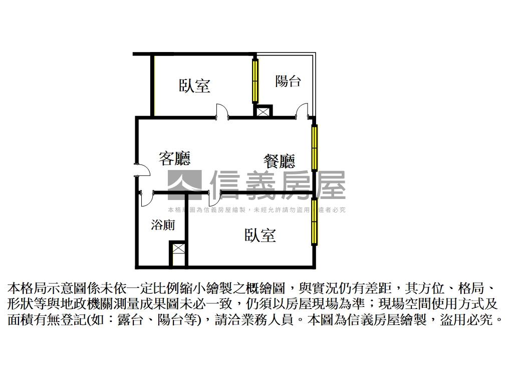 嘉潤一御．５樓Ｃ戶．兩房房屋室內格局與周邊環境