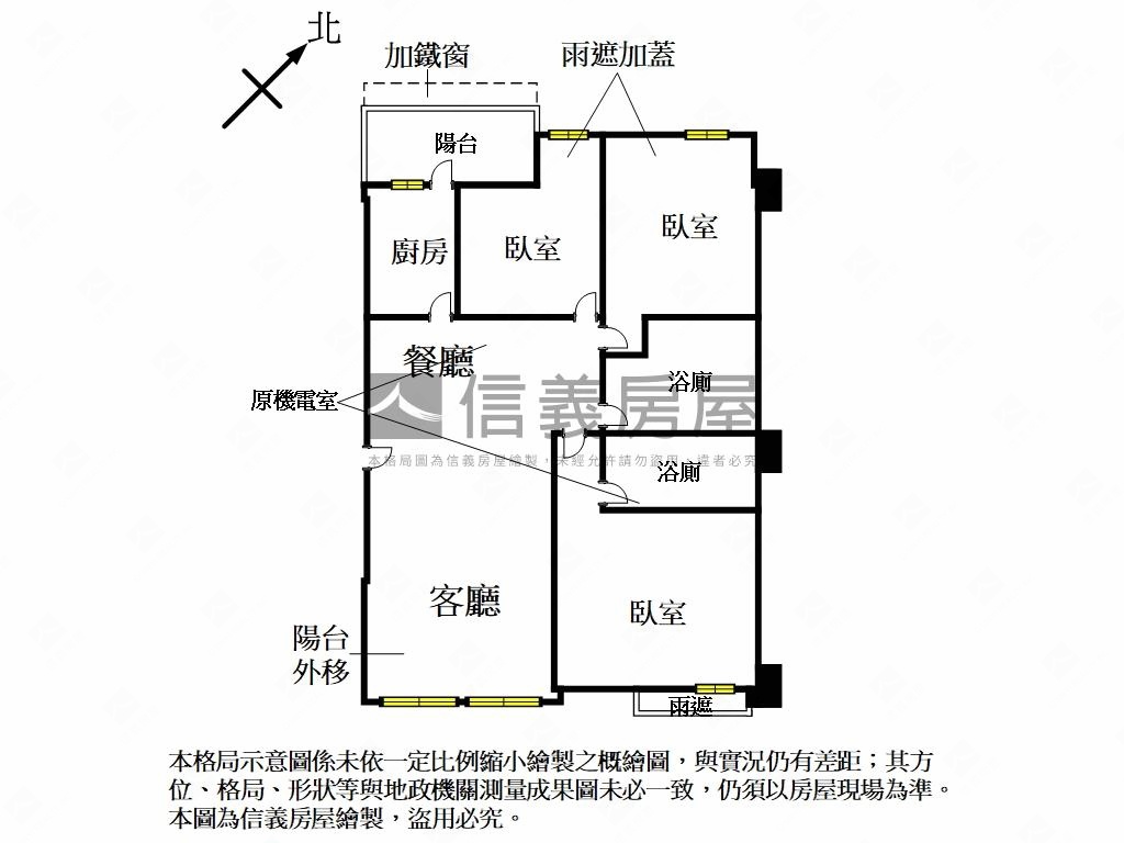 嚴選推薦★溫馨典雅三房房屋室內格局與周邊環境