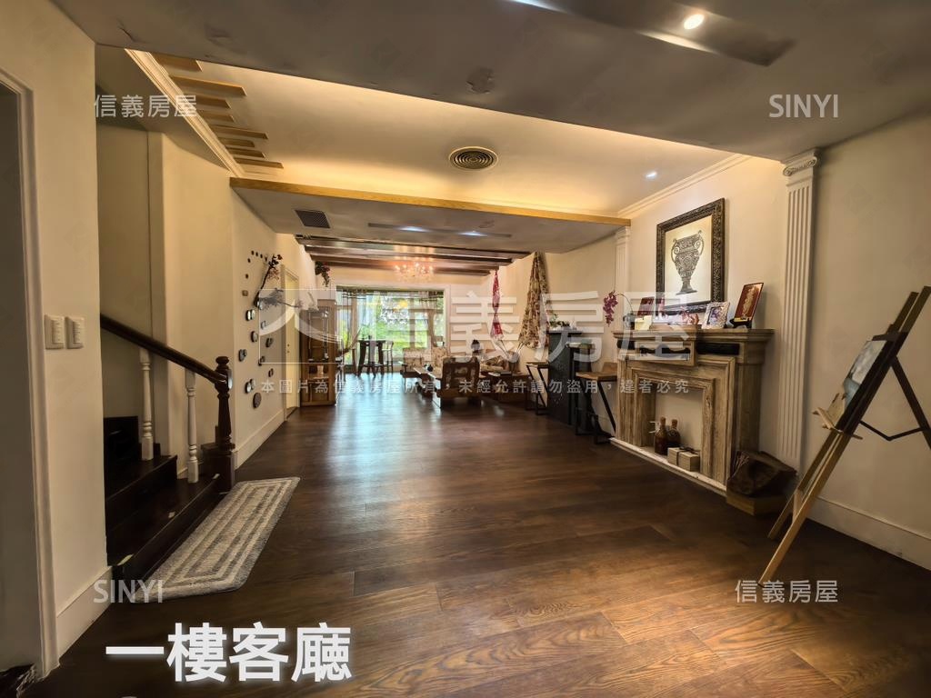 天母景觀庭院別墅房屋室內格局與周邊環境