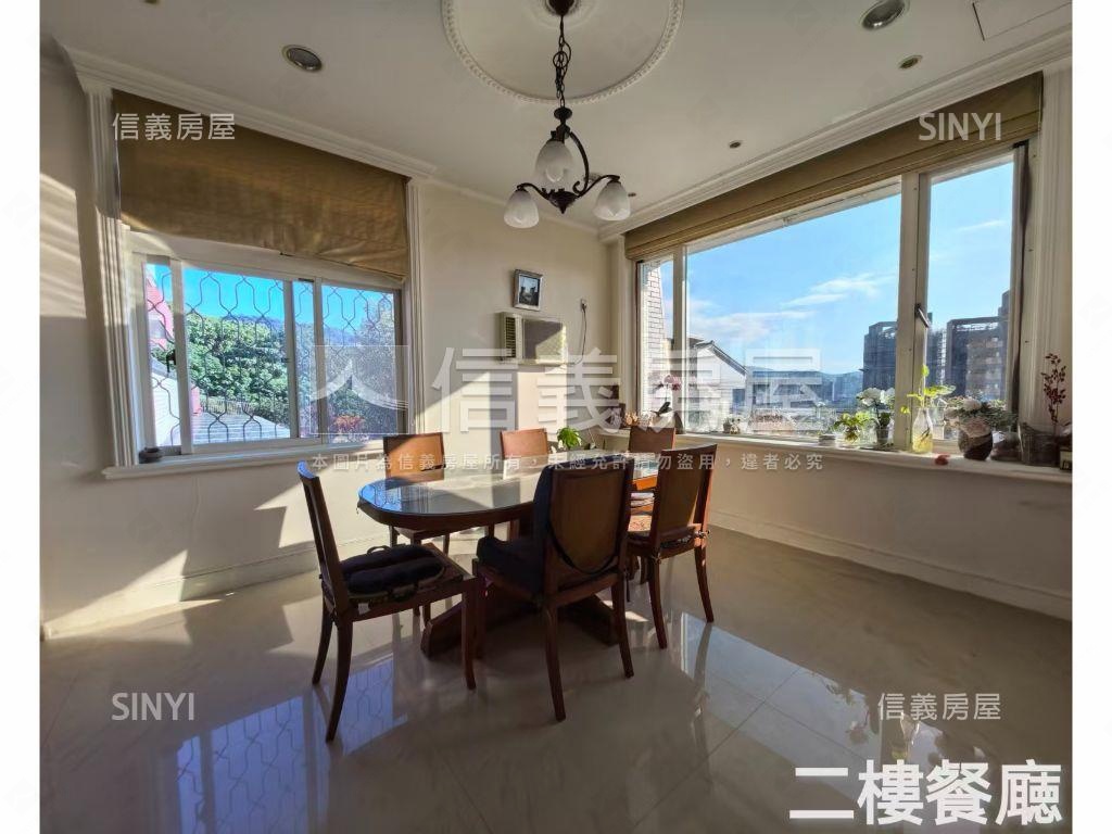 天母景觀庭院別墅房屋室內格局與周邊環境