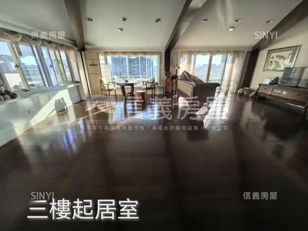 天母景觀庭院別墅房屋室內格局與周邊環境