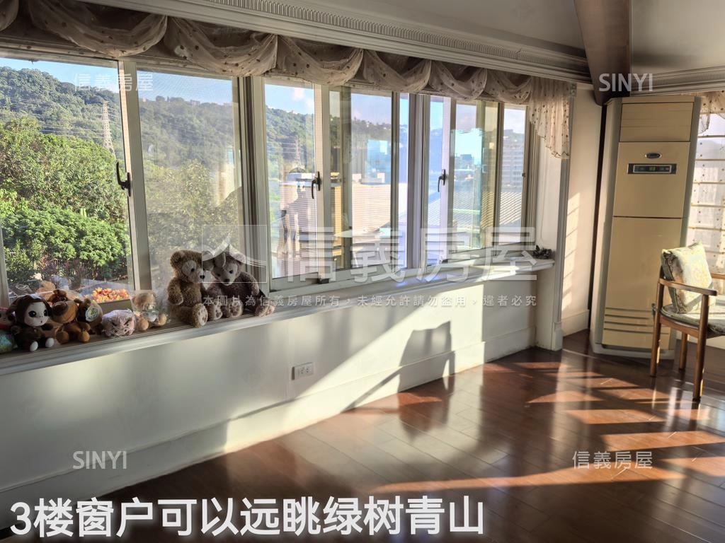 天母景觀庭院別墅房屋室內格局與周邊環境