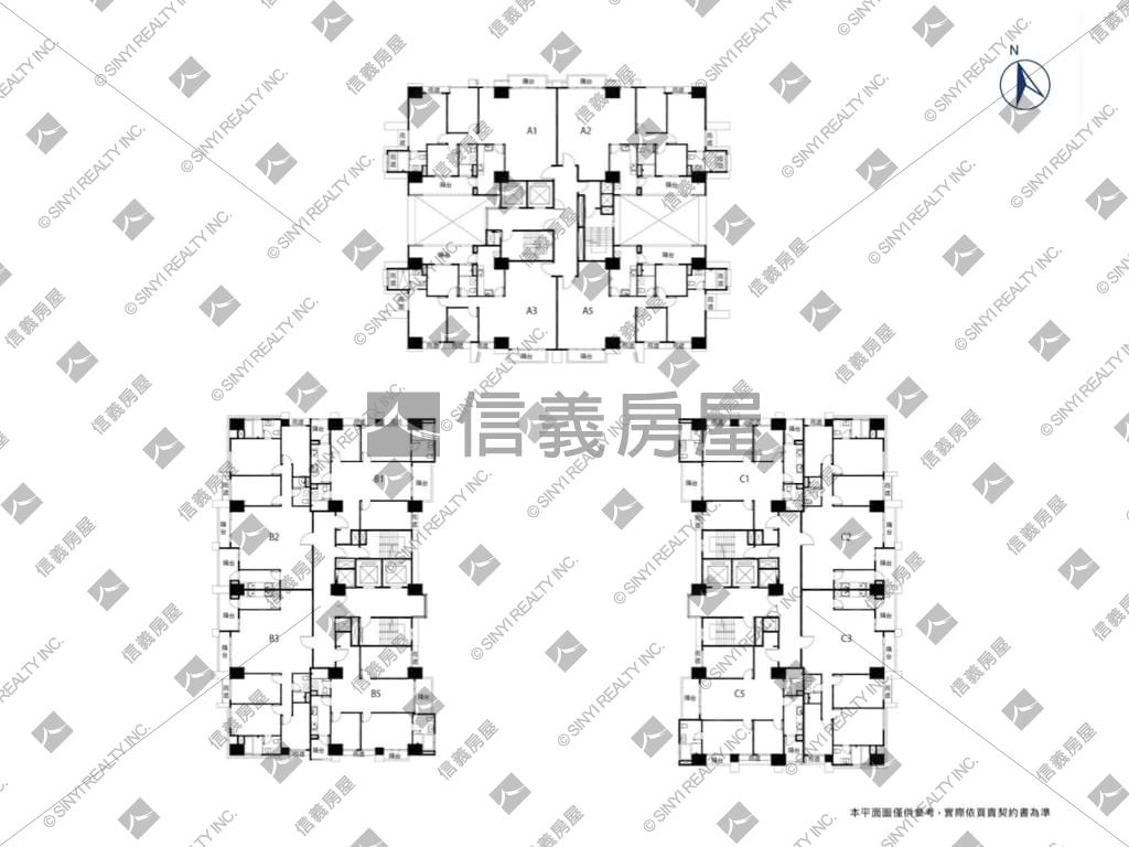 永鼎帝京大三房房屋室內格局與周邊環境