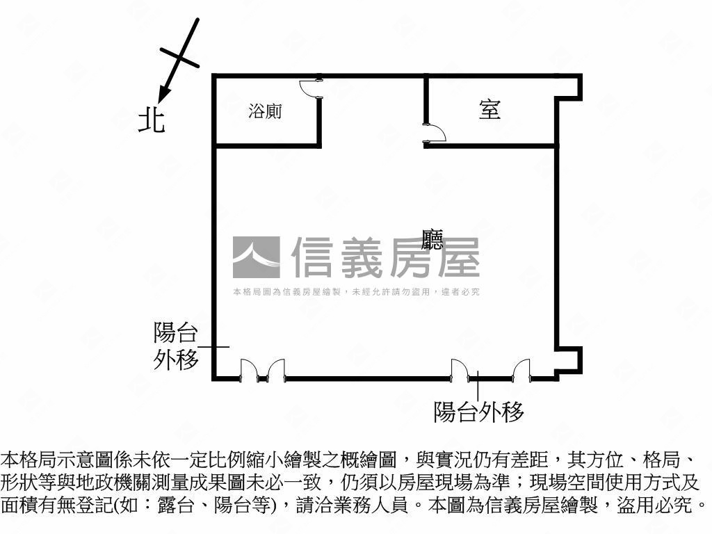 Ａ１元利挑高面寬店面房屋室內格局與周邊環境