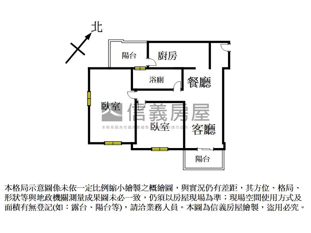 金馬之櫻●視野兩房＋平車房屋室內格局與周邊環境
