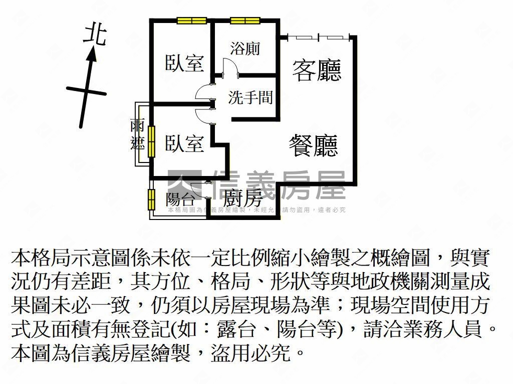 內壢．挑高絕美兩房車位房屋室內格局與周邊環境