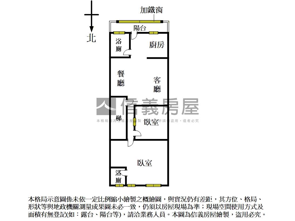 有學區～有北二高真方便房屋室內格局與周邊環境