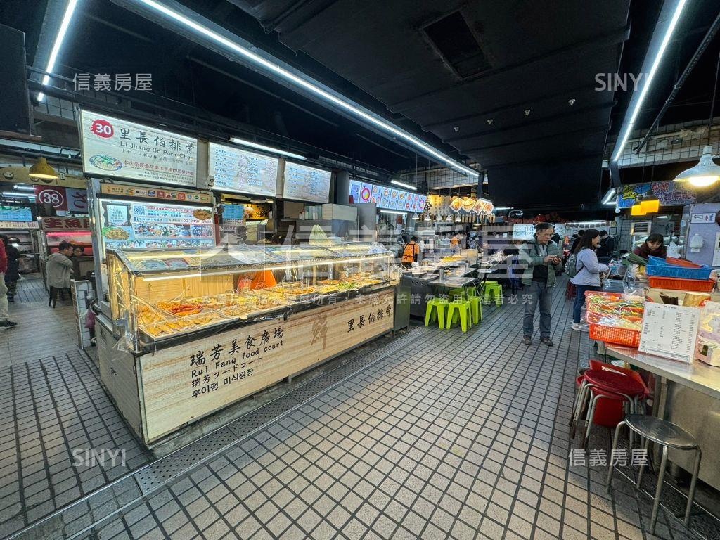 瑞芳美食街旁轉角金店面房屋室內格局與周邊環境