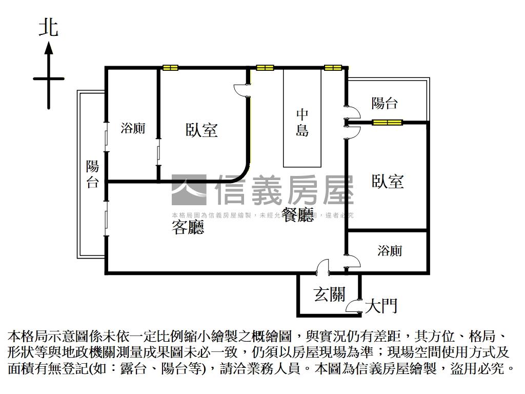 新忠泰建設公園景觀兩房車房屋室內格局與周邊環境