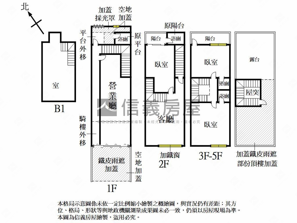 近捷運正路透天燙金店住房屋室內格局與周邊環境