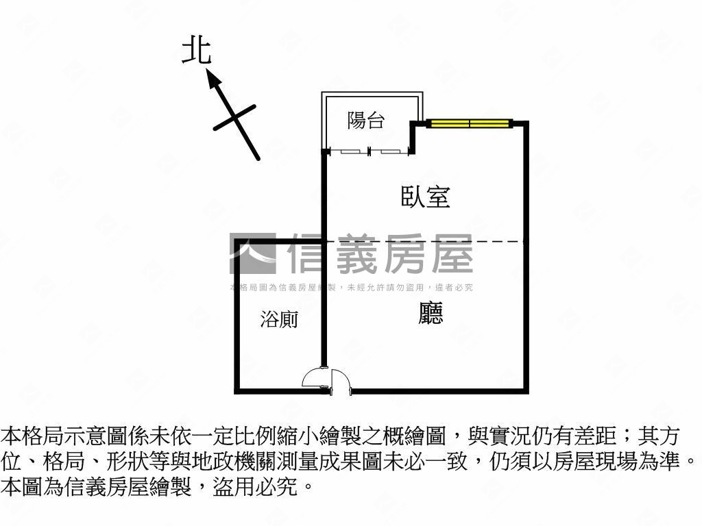 豐原全新一房一廳附家電房屋室內格局與周邊環境