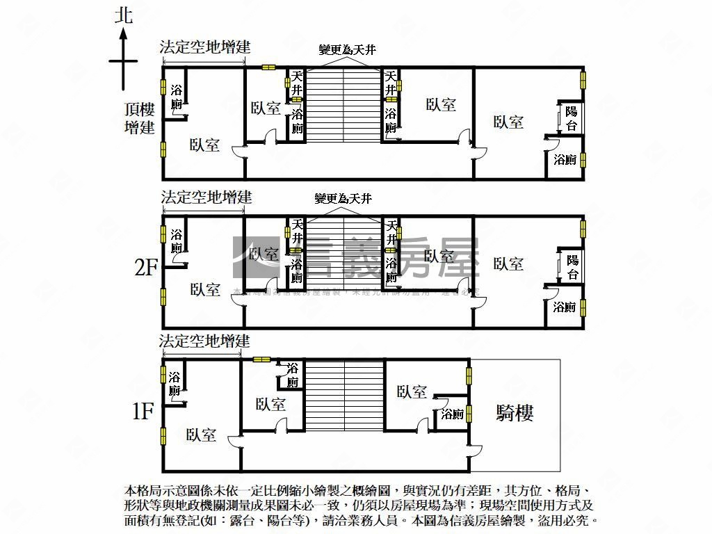 誠售北區收租裝潢臨路透天房屋室內格局與周邊環境